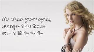 Taylor Swift  Love Story Lyrics [upl. by Llenrahs]