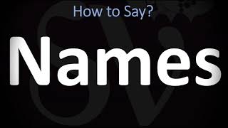 How to Pronounce Names CORRECTLY [upl. by Oryaj803]