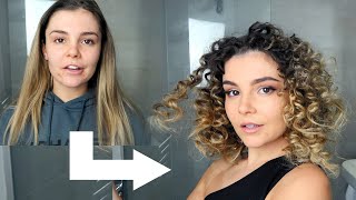 HEATLESS Curls Tutorial  Bantu Knots [upl. by Leilani]