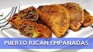 How to Make Puerto Rican Empanadas  Empanadillas [upl. by Annot]