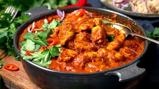 Chicken Madras  A Homemade Spicy Curry [upl. by Tada]