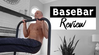 BaseBar Review NEW Portable Pull Up Bar No Mounting [upl. by Gerick]