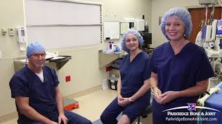 Total Knee Replacement Surgery with Dr Taunton [upl. by Sharpe]