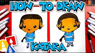 How To Draw Katara From Avatar The Last Airbender [upl. by Zebedee]