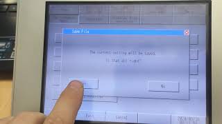 Calibration touch panel HMI ProFace [upl. by Suiddaht]