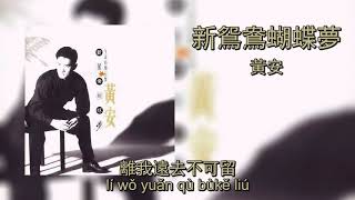 新鴛鴦蝴蝶夢  黃安  Xin Yuan Yang Hu Die Meng  Huang An Lyrics  Pinyin [upl. by Biegel]