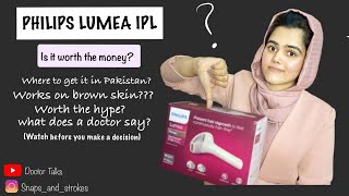 PHILIPS LUMEA IPL Review  Hair laser removal  does it even work on brown skin Part 12 [upl. by Pegasus322]