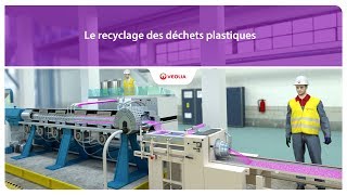 Le recyclage des déchets plastiques  Veolia [upl. by Atiuqihs]