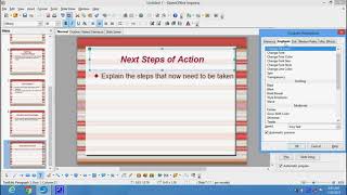 Basic Introduction to Open Office Impress [upl. by Elacsap]