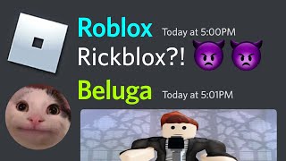 Beluga RickRolls Roblox Players FULL STORY [upl. by Auliffe525]