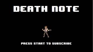 Death Note Opening 1  The World 8bit NES Remix and 16bit SNES Remix [upl. by Hinze]