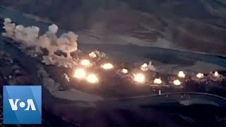 US Drops Bombs on Islamic StateInfested’ Iraq Island [upl. by Eiramlatsyrc]