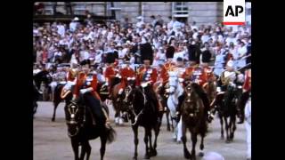 TROOPING THE COLOUR 1984  SOUND  COLOUR [upl. by Flemming992]