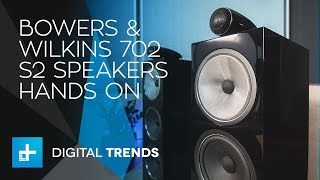 Bowers amp Wilkins 702 S2 Speakers  Hands On Review [upl. by Enimsay]