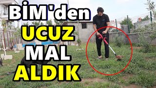 BİMDEN UCUZ ÇİM BİÇME MAKİNESİ ALDIK KÖPEĞİMİ MAHALLEYE GÖTÜRDÜM [upl. by Notnel]