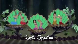 The little Mermaid  Daughters of Triton Multilanguage HQHD [upl. by Animlehliw]