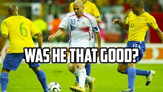 Exactly How Good Was Zinedine Zidane [upl. by Jacki]