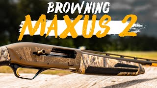 Browning Maxus II 12ga Shotgun Review [upl. by Bac302]