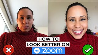 HOW TO LOOK BETTER ON ZOOM  How to Light amp Angle Your Screen to Look Your Best [upl. by Paxton232]