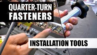 QuarterTurn Fastener Installation Tools [upl. by Treharne240]