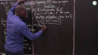 Cours  Terminale L  Mathématiques  Etude de fonctions  M Mbow [upl. by Annahsed203]