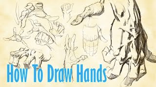 How To Draw HANDS [upl. by Amando]