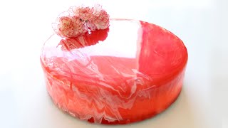 Mirror Glaze Recipe  How to Make a Mirror Cake Recipe [upl. by Kemeny]