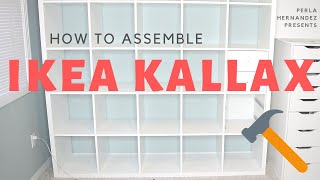 How to Assemble Kallax IKEA [upl. by Yager807]