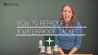 How to Reproof a Waterproof Jacket [upl. by Frame425]