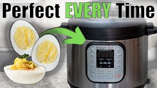 Instant Pot Hard Boiled Eggs Perfect EVERY TIME [upl. by Anatola484]