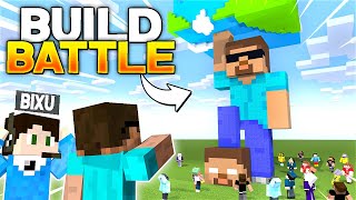 ₹10000 BUILD BATTLE COMPETITION IN MINECRAFT [upl. by Ahtenek]