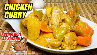 TASTY PINOY STYLE CREAMY CHICKEN CURRY EASY TO COOK [upl. by Alliuqal18]