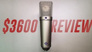 Neumann U87 Ai Mic Review  Test Compared to NW700 AT2020 NT1 SM7b KSM44a C414 XLII [upl. by Khan]