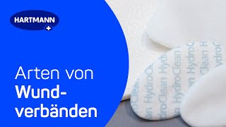 Arten von Wundverbänden [upl. by Natsud]