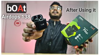 Boat Airdopes 138 Review  Best Earbuds Under 1300 [upl. by Nogras530]