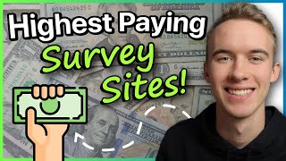 Top 10 Surveys Sites that I ACTUALLY use easy and pay well [upl. by Itsa]