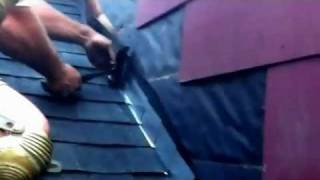 HOW TO INSTALL STEP FLASHING ON A ROOF [upl. by Elburt]