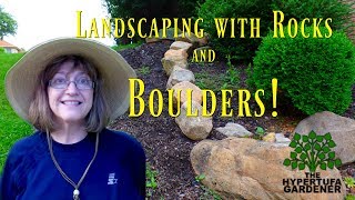 Landscaping With Rocks  We Bought Boulders [upl. by Waldo983]