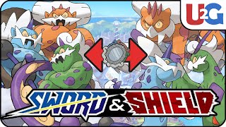 How to change to Therian forme Landorus Tornadus Thundurus Pokemon Sword and Shield [upl. by Engelbert]