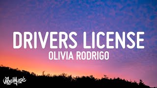 Olivia Rodrigo – drivers license Lyrics [upl. by Arhez563]