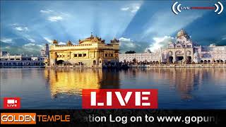 LIVE GOLDEN TEMPLE Shri Harmandir Sahib Gurbani Kirtan 24x7 [upl. by Vudimir968]