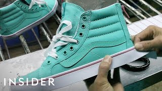 How Vans Makes Its Iconic Sneakers [upl. by Aihsemat]