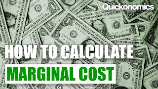 How to Calculate Marginal Cost [upl. by Olaf]