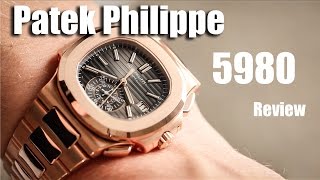 Patek Philippe Nautilus 5980 Rose Gold Review [upl. by Deeyn835]