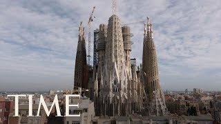 Inside La Sagrada Familia Barcelona’s Unfinished Masterpiece  TIME [upl. by Annaor]