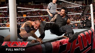 FULL MATCH  Roman Reigns vs Batista Raw May 12 2014 [upl. by Kliment]