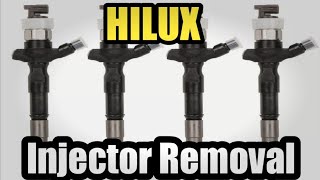 toyota hilux injector replacement [upl. by Hayashi206]