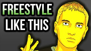 How To Freestyle Rap Better In 5 Simple Steps For Beginners [upl. by Yroger]