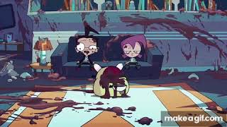 Invader Zim  Gir Eats Pudding [upl. by Minne]