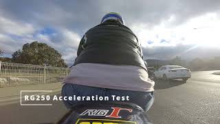 Suzuki RG250 Gamma Acceleration Test [upl. by Eile]